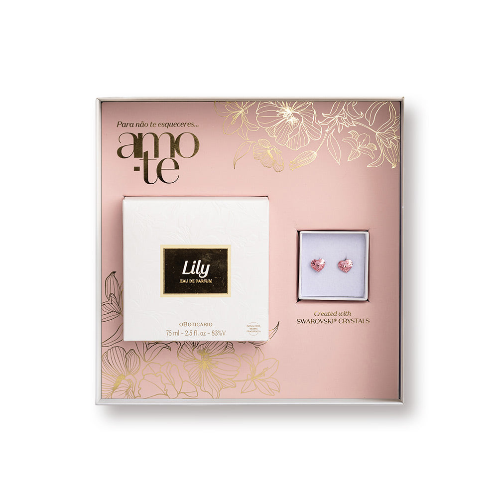 Coffret Lily Swarovski Eau de Parfum Edição Limitada