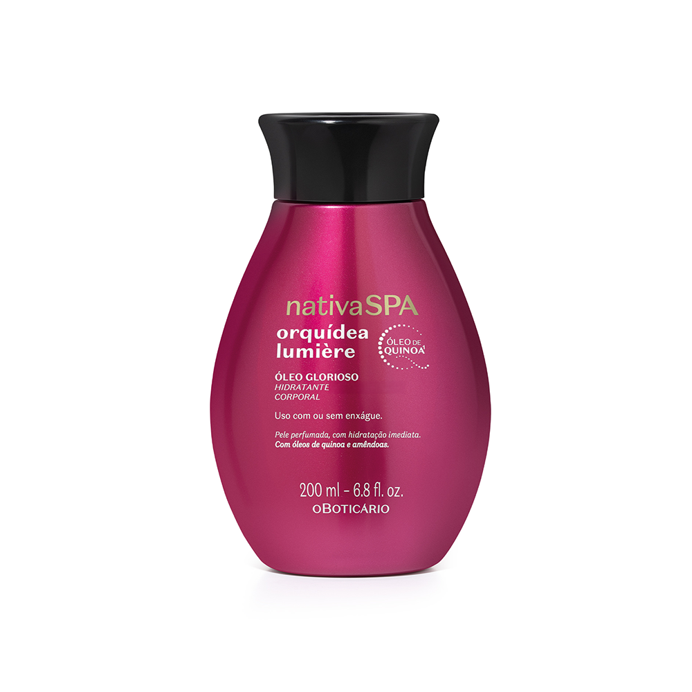 Óleo Glorioso de Banho Nativa SPA Orquídea Lumière 200ml