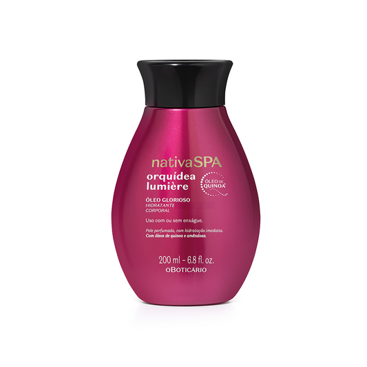 Óleo Glorioso de Banho Nativa SPA Orquídea Lumière 200ml