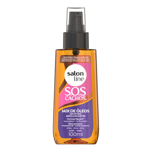 Salon Line SOS Cachos Mix de Óleos 100ml