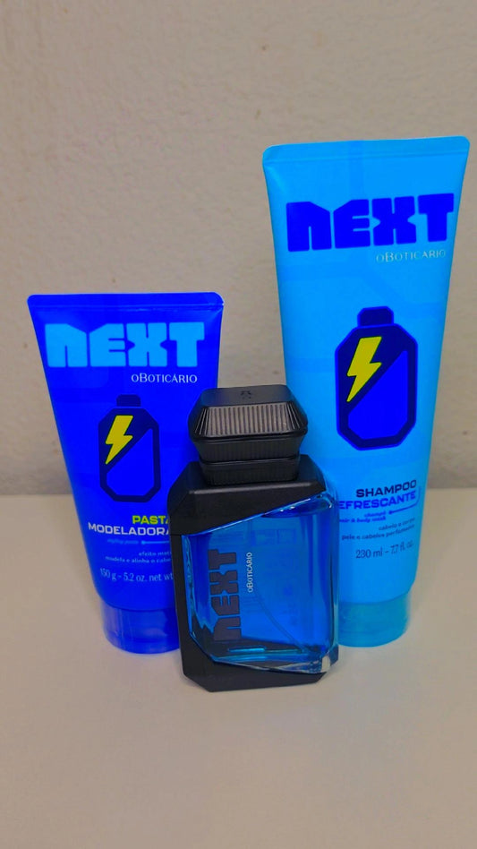 Kit Next Colónia, Pasta Modeladora + Shampoo