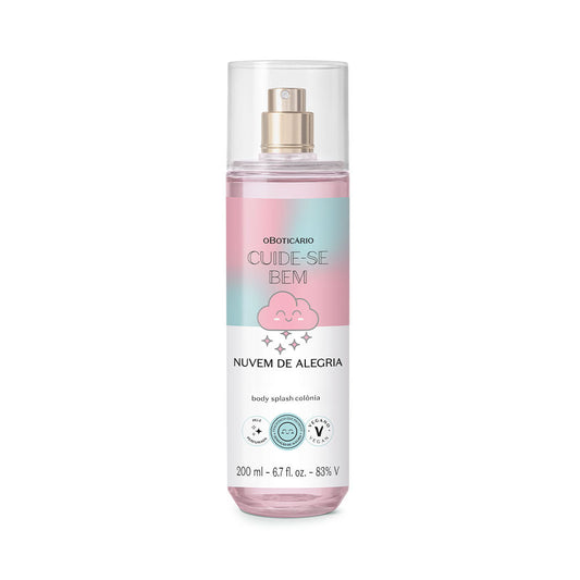 Cuide-se Bem Nuvem de Alegria Body Splash, 200ml
