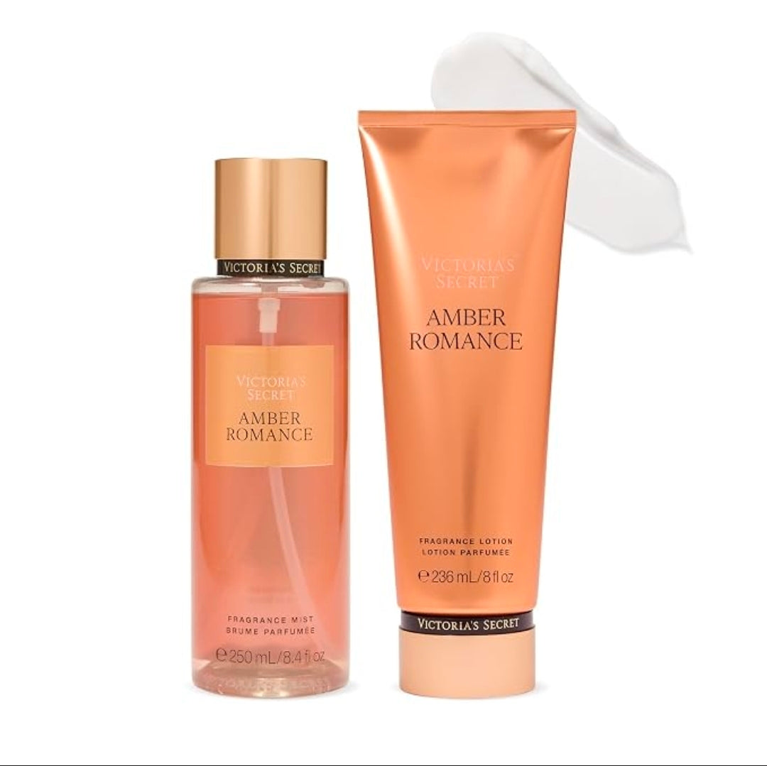 Kit Loção & Body Splash Amber Romance by Victoria’s Secret